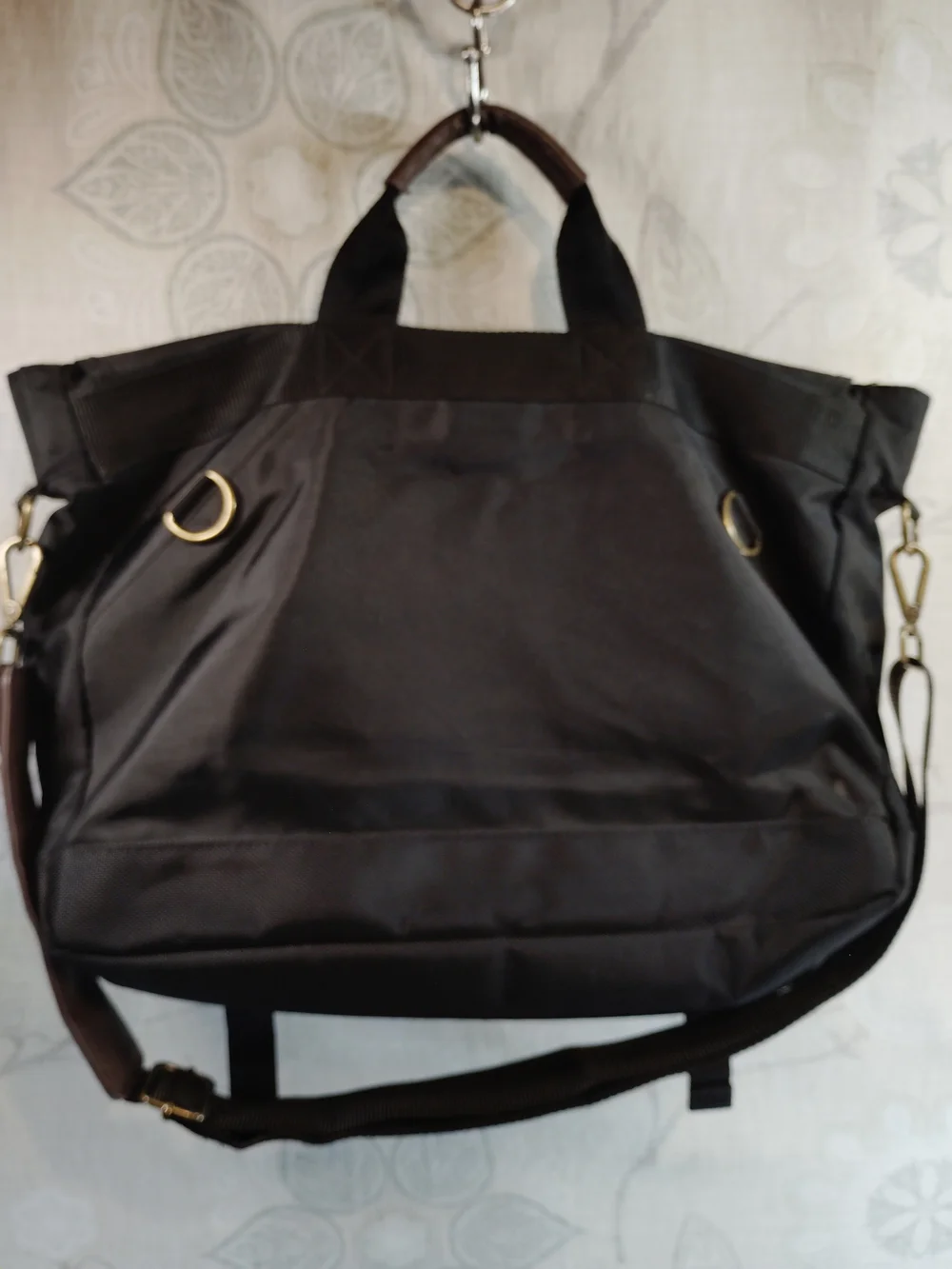 Goodfellow Black Laptop/Messenger Bag - Classic Travel & Work Bag